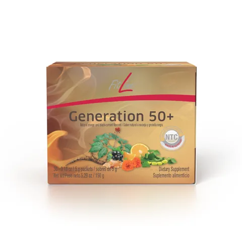 Official FitLine US catalog image of Generation 50+