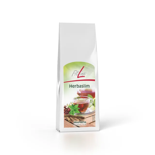 Official FitLine US catalog image of Herbaslim Tea