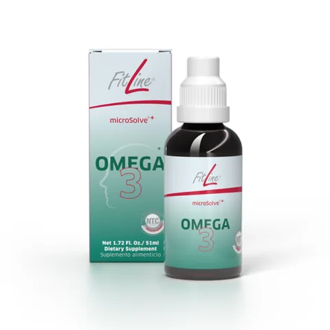 Official FitLine US catalog image of microSolve+ Omega 3