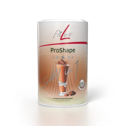 Official FitLine US catalog image of ProShape All-in-1 Chocolate