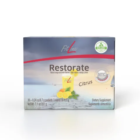 FitLine Restorate Citrus packet available in the United States