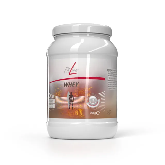 Official FitLine US catalog image of Whey