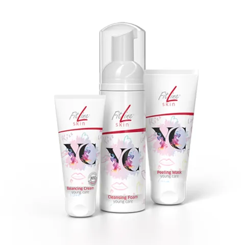 Official FitLine US catalog image of Young Care Set